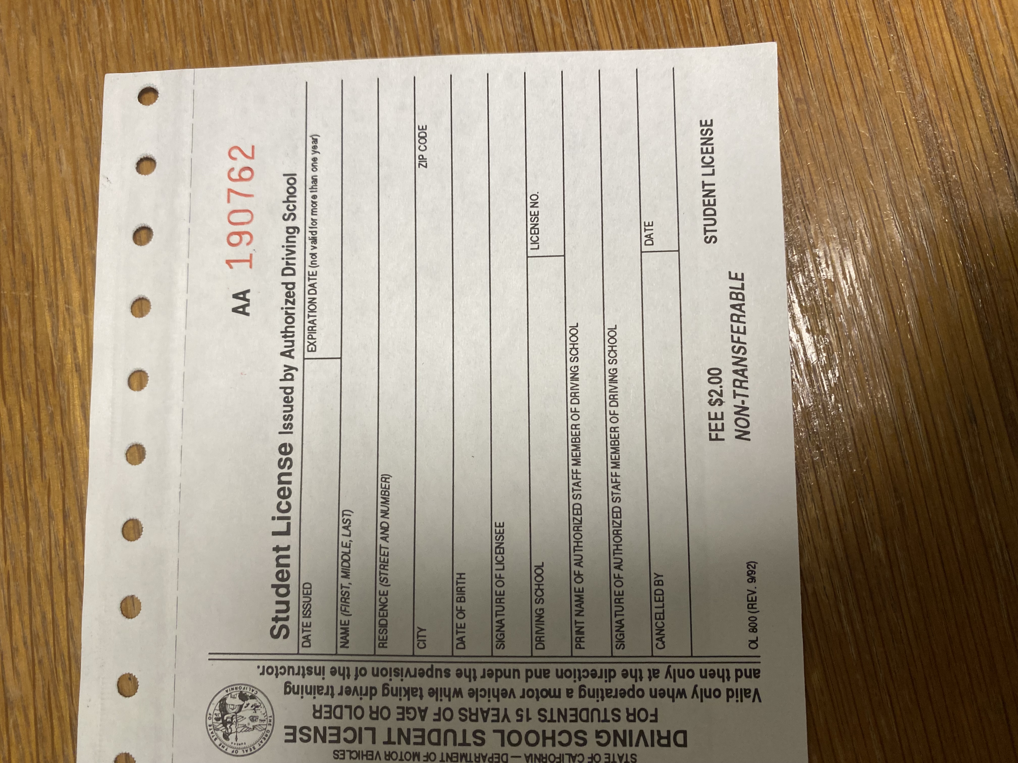 No permit No problem, Student License Issued by Authorized Driving School No permit No problem, Student License Issued by Authorized Driving School